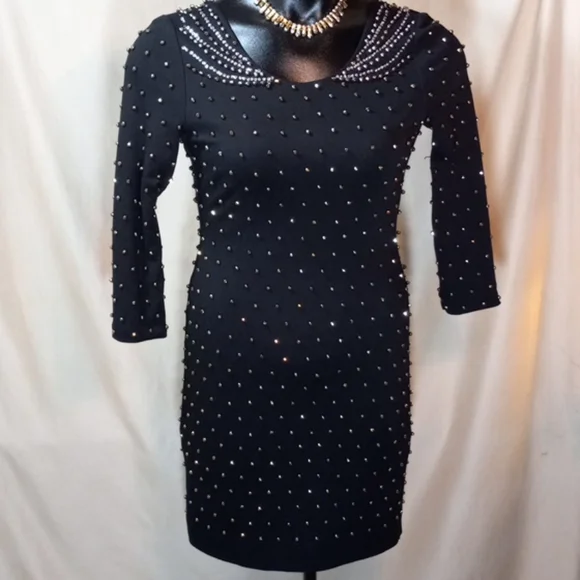Ladies Dresses H And M Cocktail Dress HOUSE OF CB Dorothy B Pima Cotton  Blend Cocktail Midi Dress